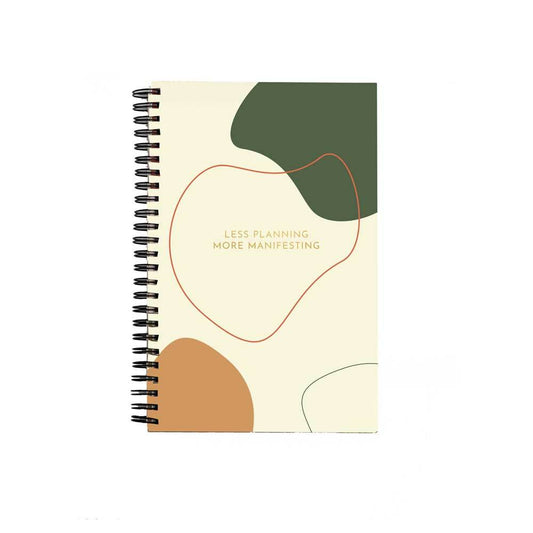 Less Planning, More Manifesting Notebook